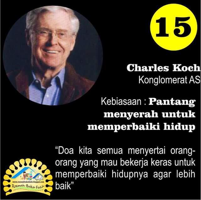 50 Kebiasaan Tokoh Dunia