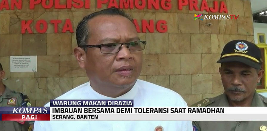 Demi Toleransi, Pemda Serang Keluarkan Peraturan Melarang Warung Berjualan Siang Hari