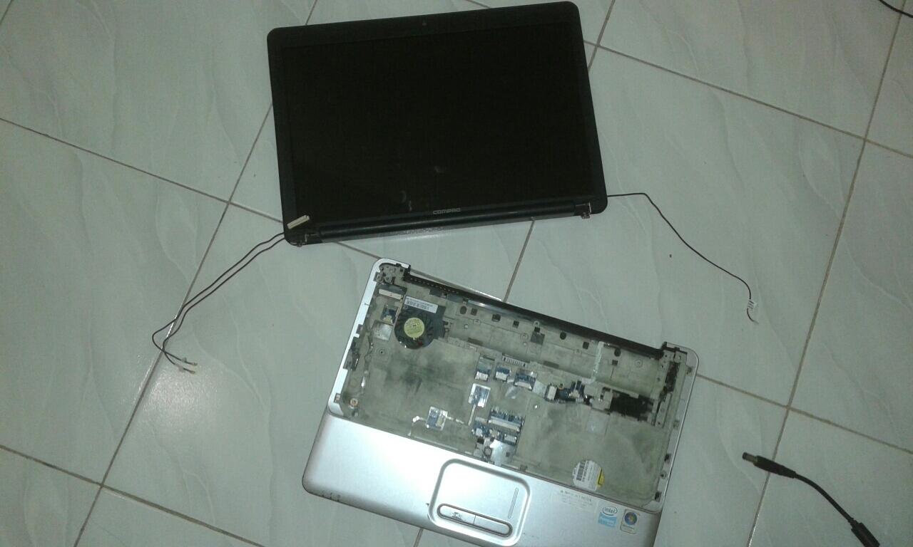 (ask) laptop compaq cq40 mati total