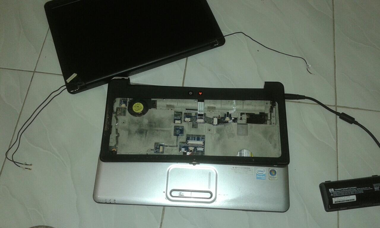 (ask) laptop compaq cq40 mati total