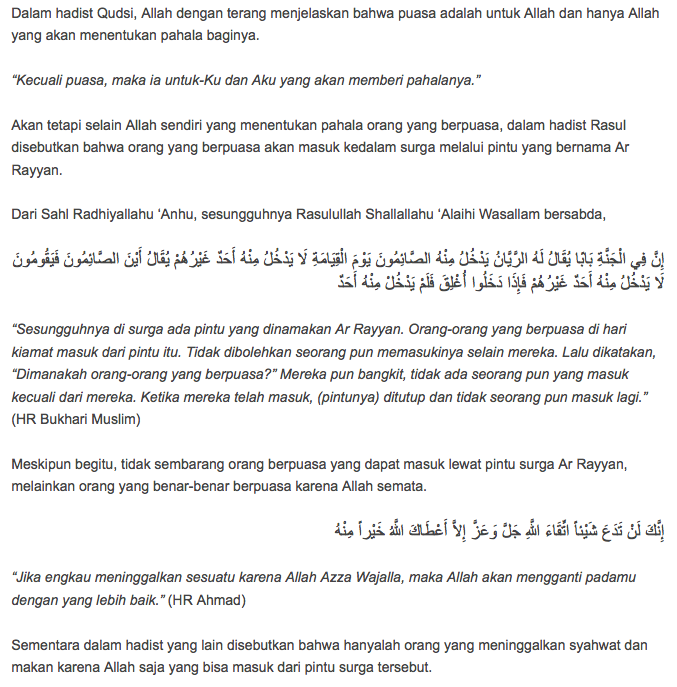 Hukum Menjual dan Berdagang makanan di Siang hari saat Ramadhan