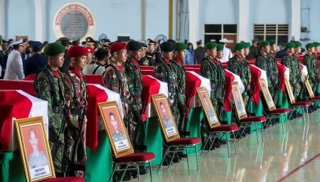 Bangkai Helikopter TNI AD Yang Jatuh di Poso Akan Dikubur