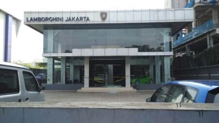 Showroom Lamborghini TB Simatupang Ditembaki Orang tak Dikenal