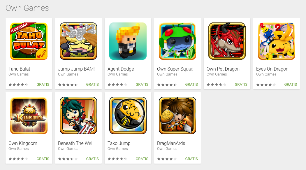 Game-Game Keren Asli Buatan Indonesia Di Google Play Store