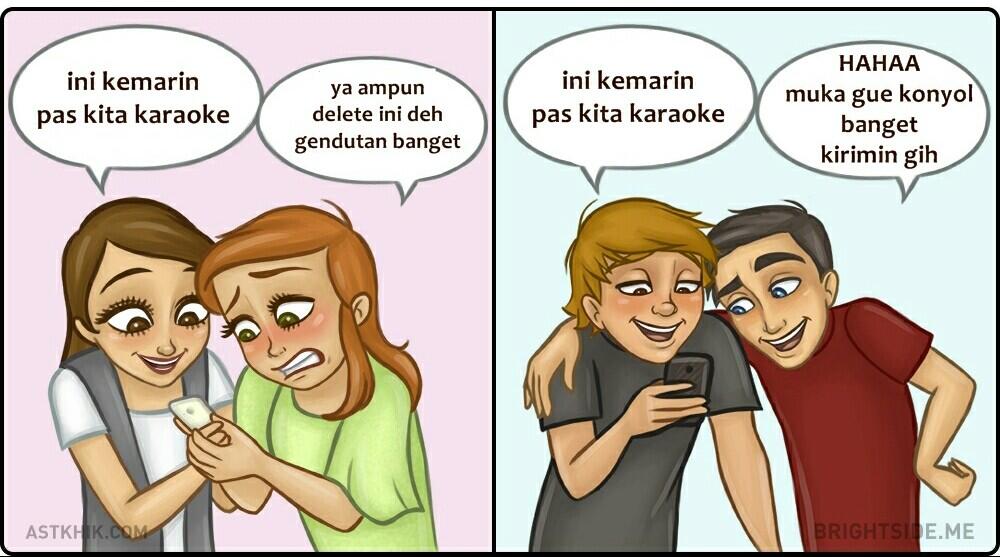 Bedanya Sahabatan Perempuan dan Laki-laki