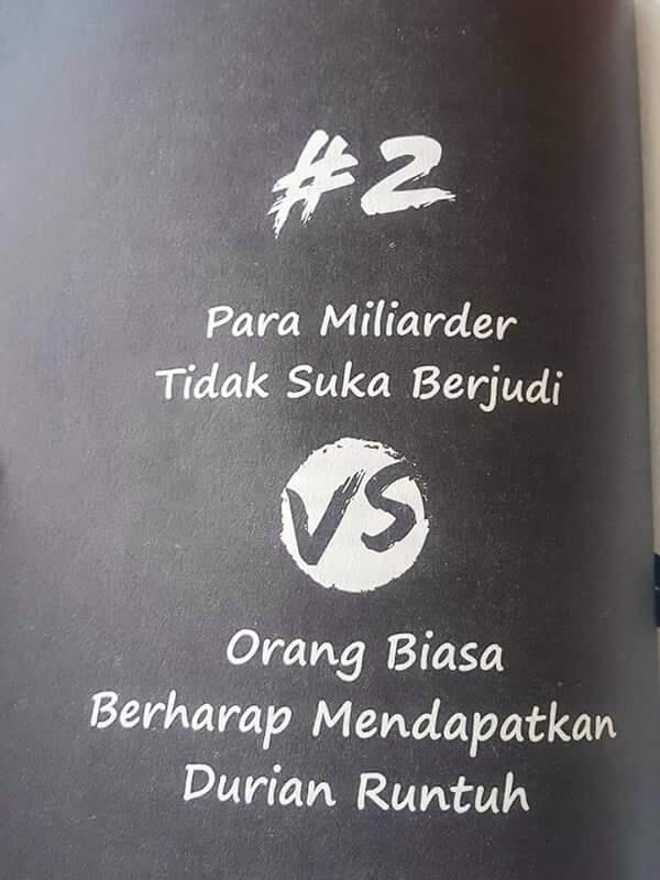 16 Perbedaan Milyarder Vs Orang Biasa