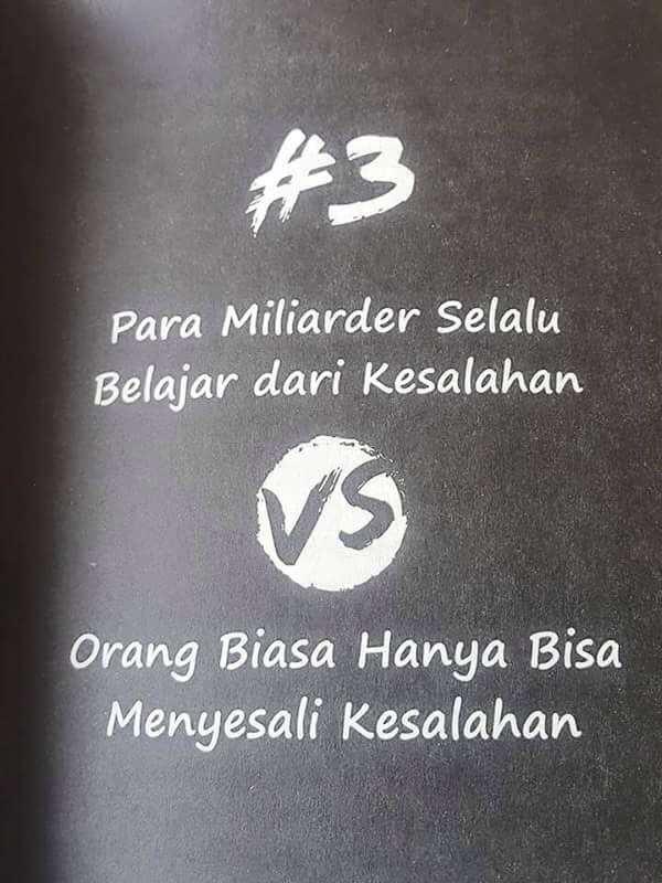 16 Perbedaan Milyarder Vs Orang Biasa