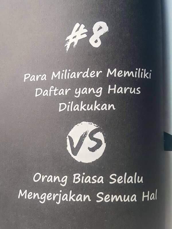 16 Perbedaan Milyarder Vs Orang Biasa