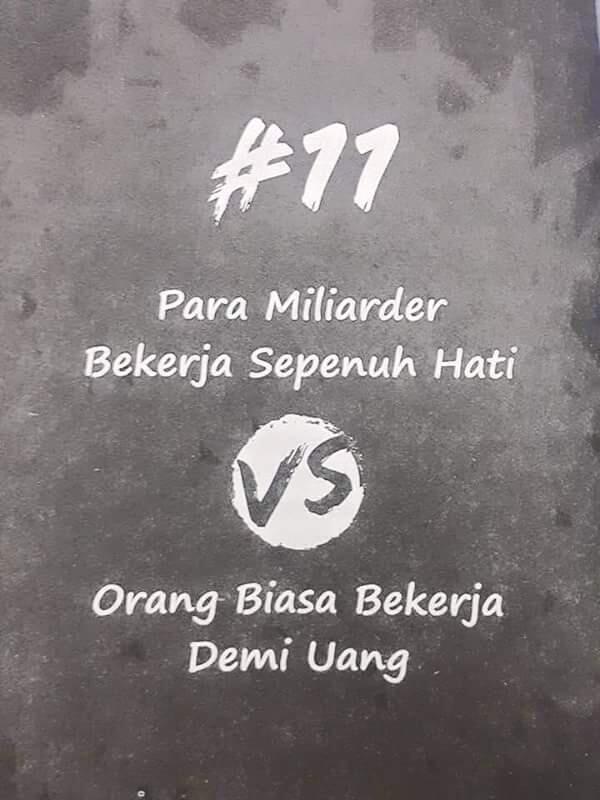 16 Perbedaan Milyarder Vs Orang Biasa