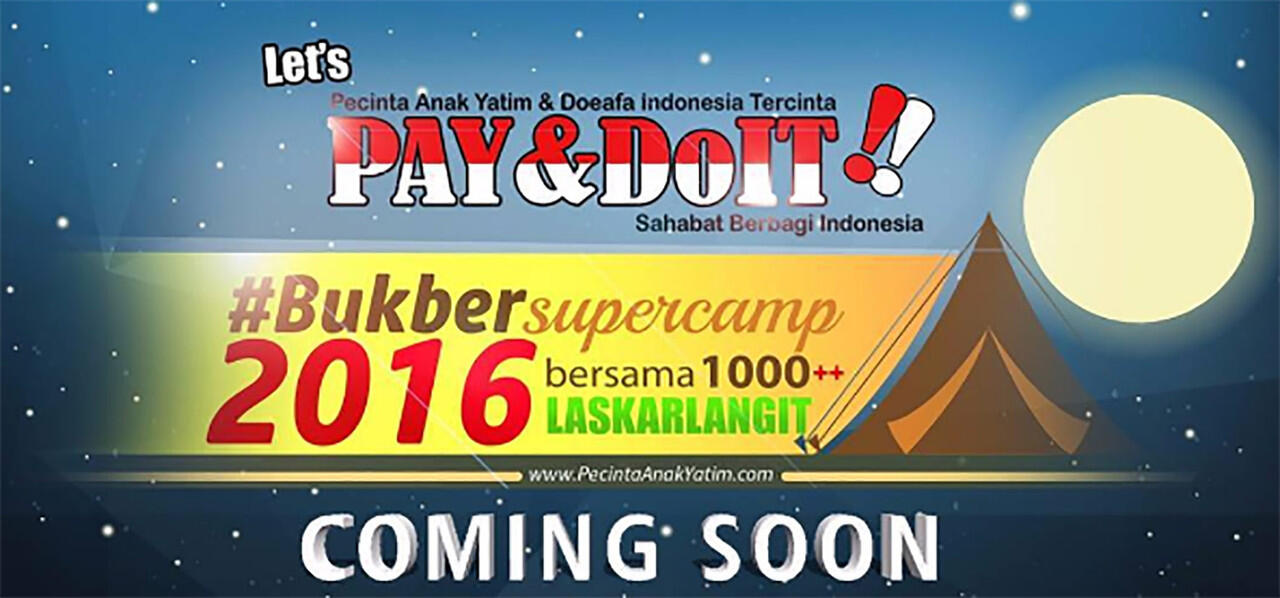 Ayo BerDonasi Untuk Acara #BukberSuperCamp2016 Bersama 1000#LaskarLangit