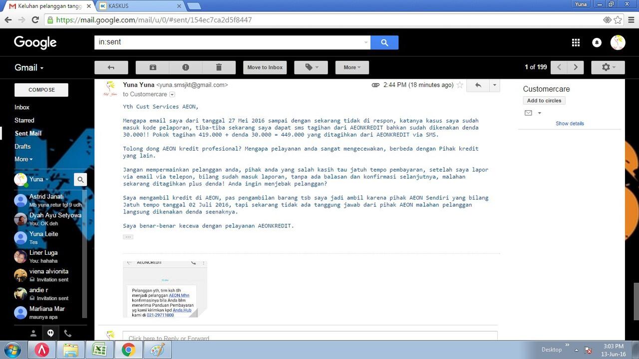 Kecewa dengan AEON CREDIT SERVICE