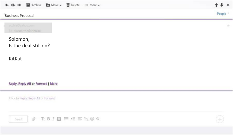 ini yang terjadi jika agan menjawab email spam