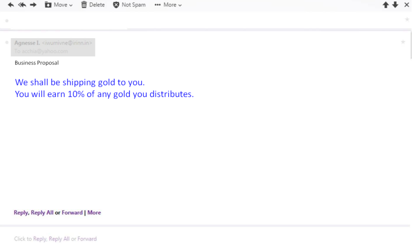 ini yang terjadi jika agan menjawab email spam