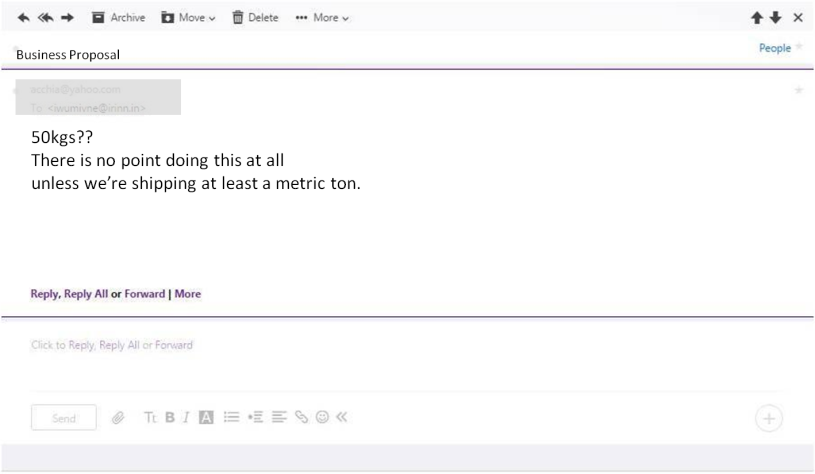 ini yang terjadi jika agan menjawab email spam