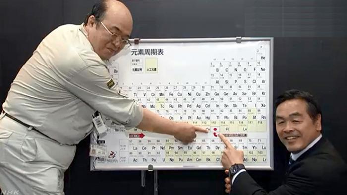 Profesor Jepang Temukan Unsur Kimia Baru Bernama Nihonium