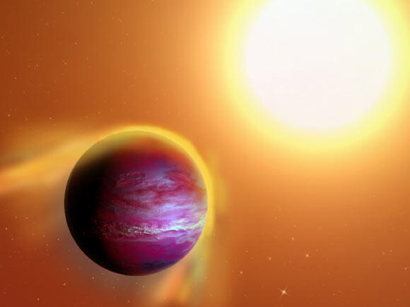 Planet Jupiter Panas Tercabik oleh Bintang Muda
