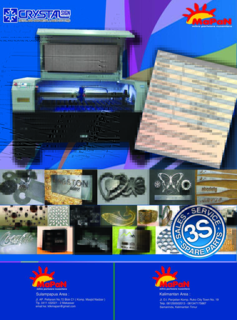 Mesin Laser Cutting 