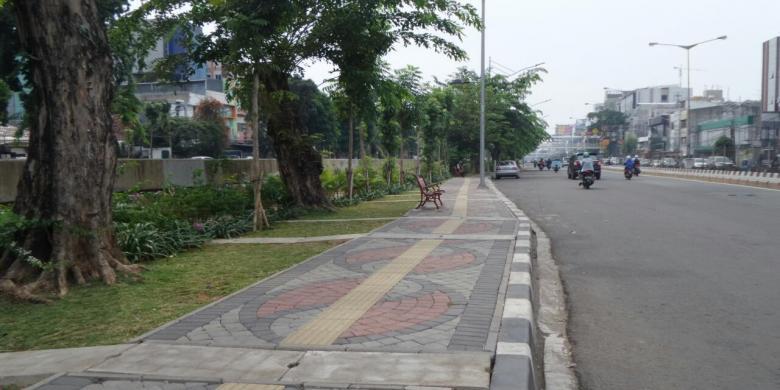 Pedestrian Gunung Sahari Kini Lebih Rapi dan Nyaman