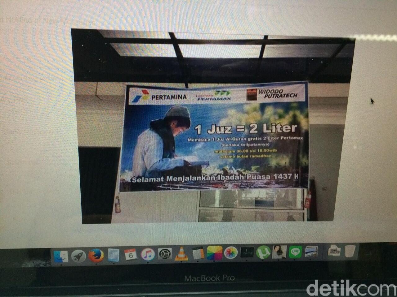 &#91;GRATIS&#93; Mengaji 1 Juz Dapat 2 Liter Pertalite
