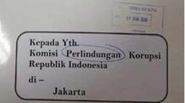Mendagri, Pengetik KPK menjadi 'Komisi Perlindungan Korupsi' adalah orang jujur