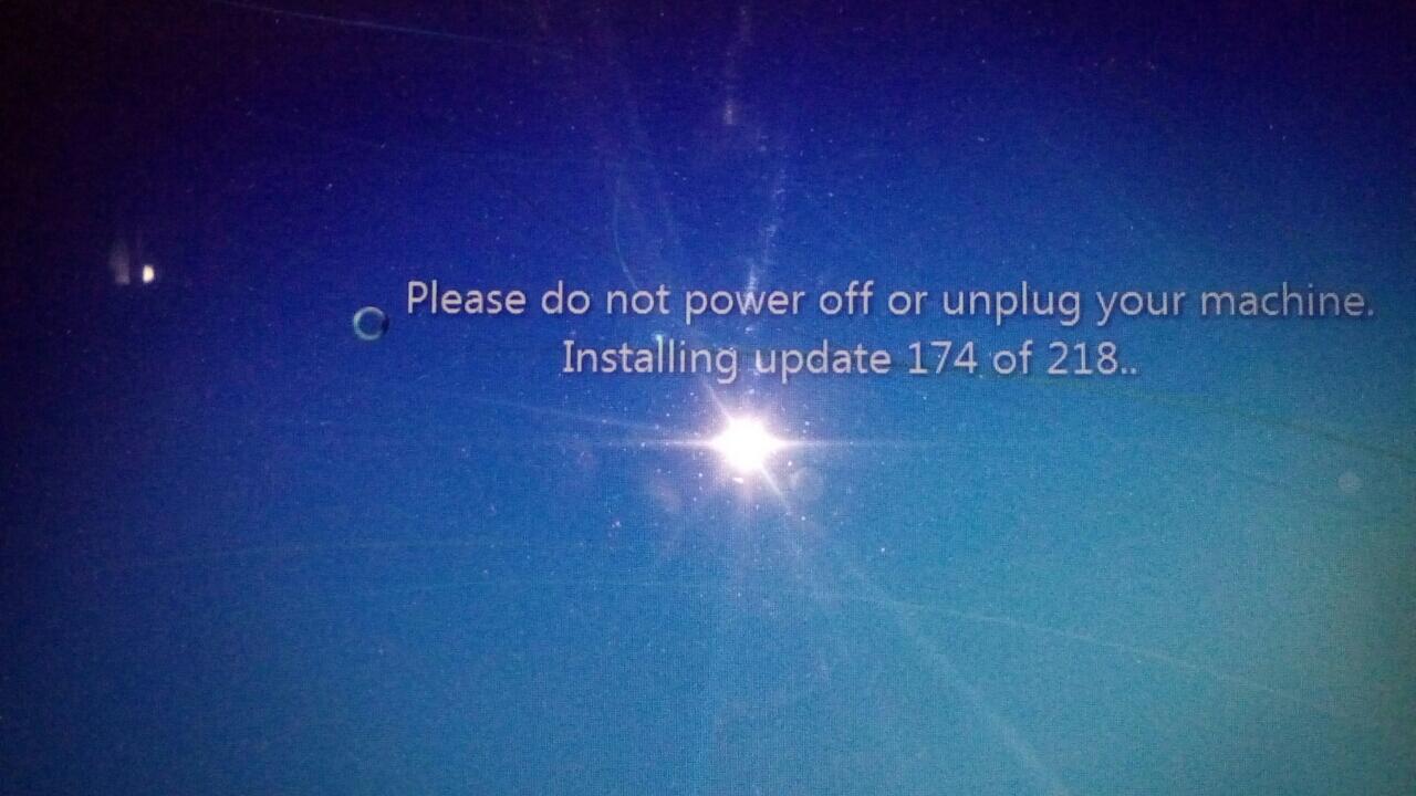 (HELP)Instal Windows Update yg lama