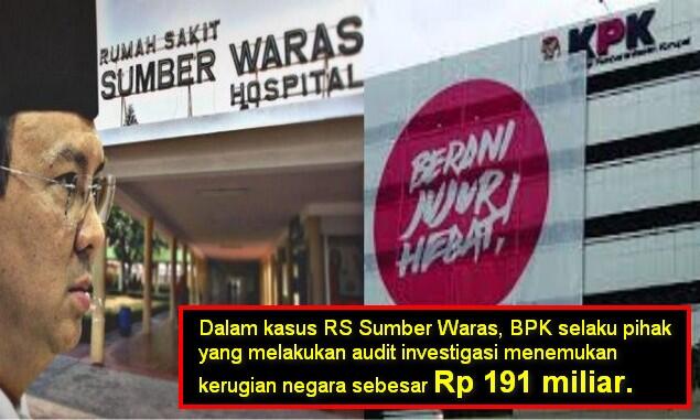 KPK 'Bermain Api' di Kasus Sumber Waras?