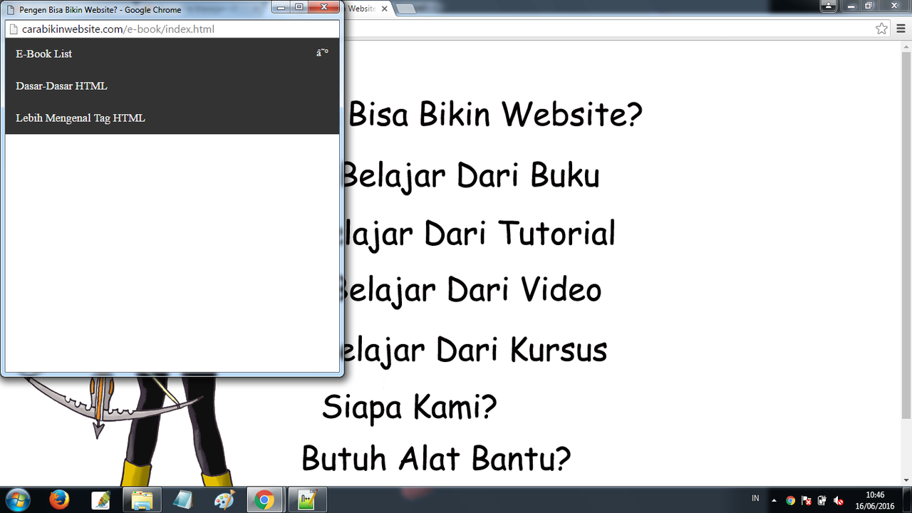 Tempat Gratis Belajar Bikin Website