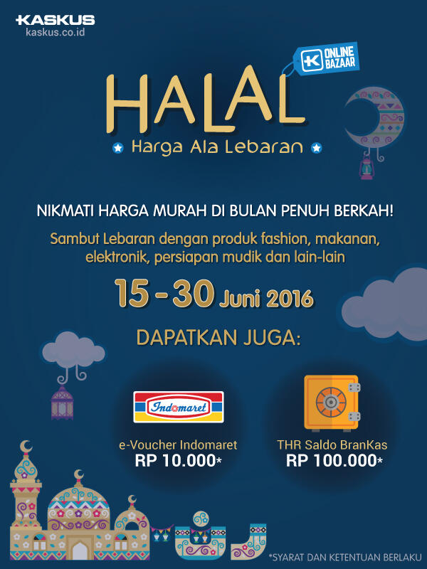 KOBAR HALAL, Belanja Dengan Harga ala Lebaran!