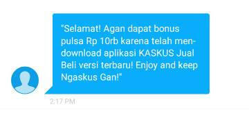 Download KASKUS Jual Beli, Dapetin Pulsa 10rb!
