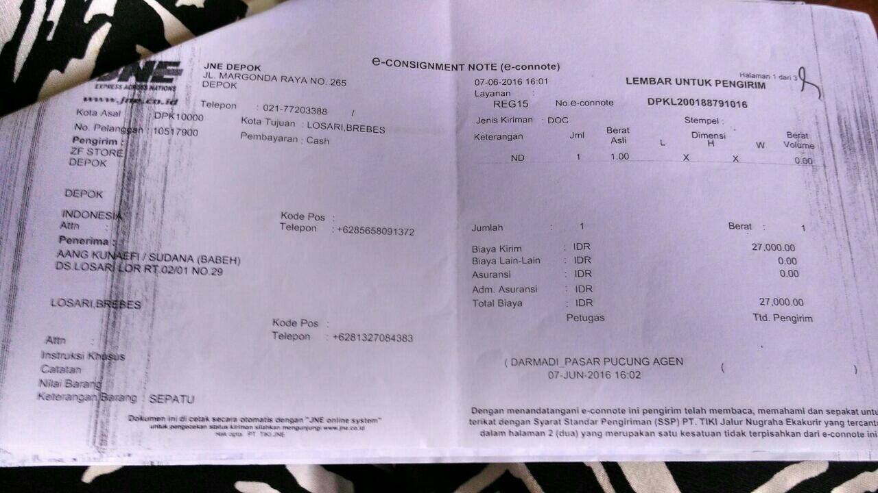 Ada Apa Dengan JNE. Status Delivered Barang Belum Sampai.