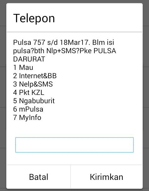 BEDEBAHHH, PULSA GUE DIVALAK AX*S . MODUSNYA CUMA GINI DOANG