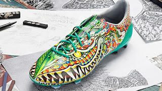 7 Desain Sepatu Sepakbola Unik Para Pemain Sepakbola Dunia
