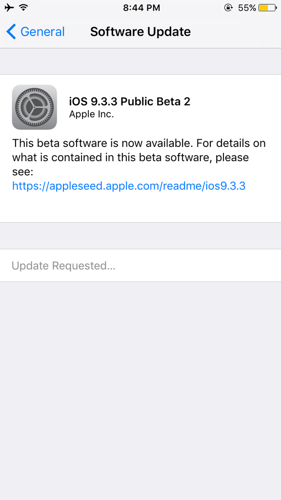 Blk update request