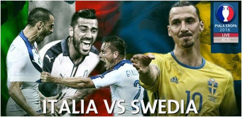 (PREVIEW) Pertandingan Italia Vs Swedia - EURO 2016