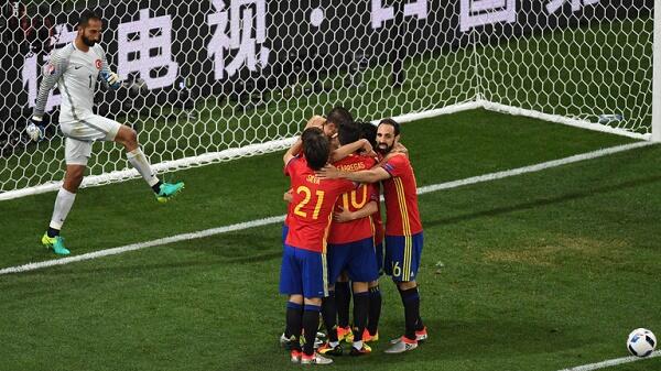 Dominan, Spanyol Gilas Turki Dengan Skor Meyakinkan