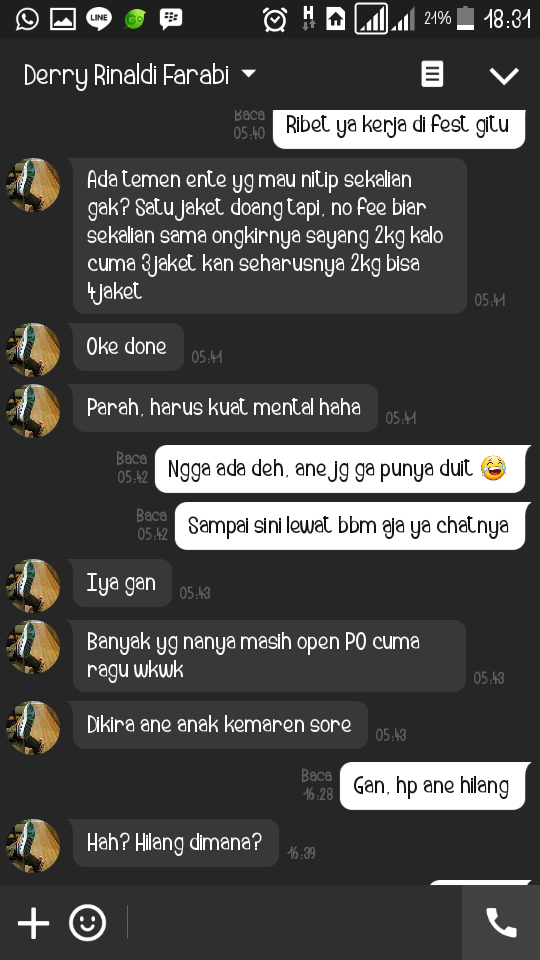 DERRY RINALDI FARABI - PENIPU BULAN RAMADHAN