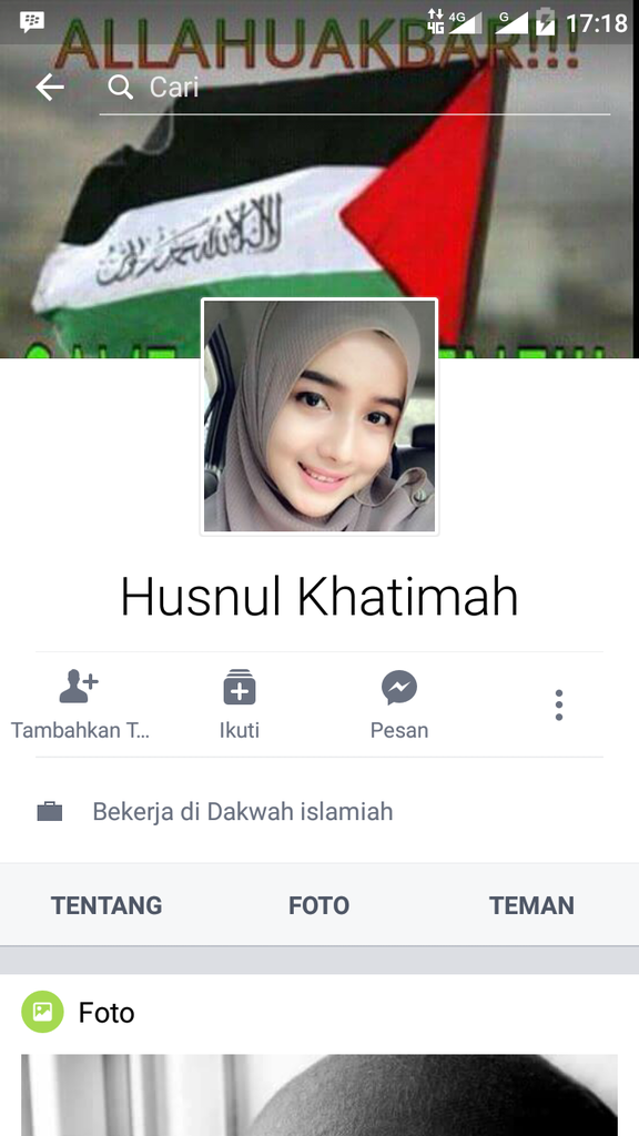 Buka FB dan diskusikan apa tujuan akun 'aneh' ini