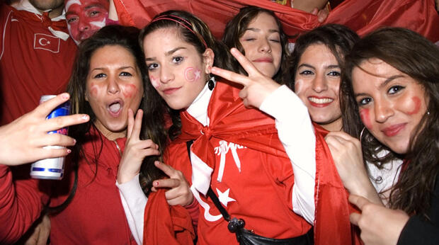Female Supporters on EURO 2016
