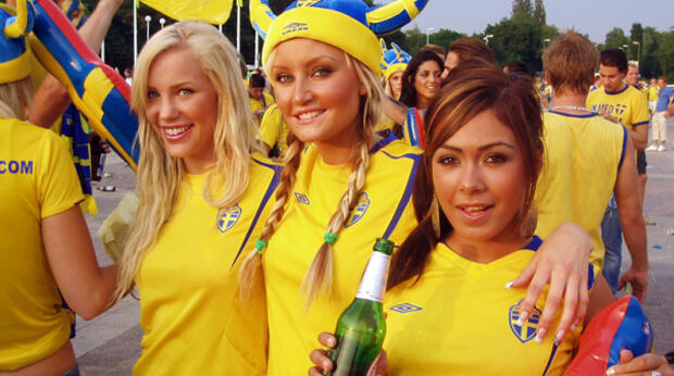 Female Supporters on EURO 2016