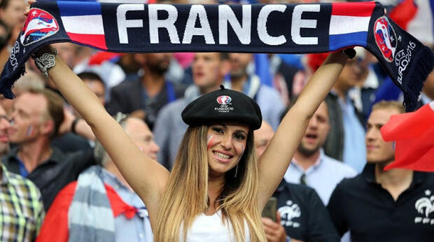 Female Supporters on EURO 2016