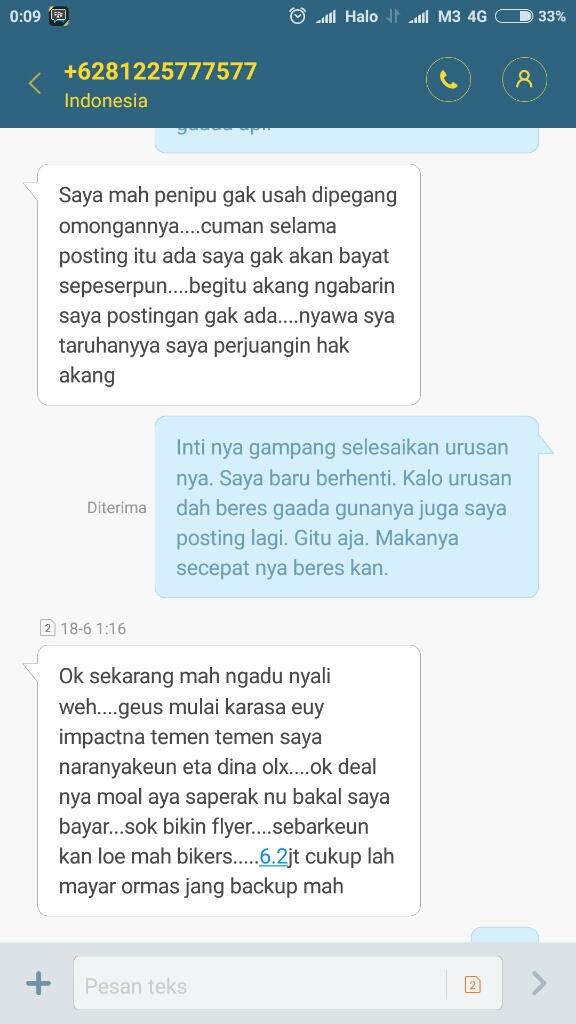 Hati Hati penipu ulung Donny hariawan kembali mengincar penjual online