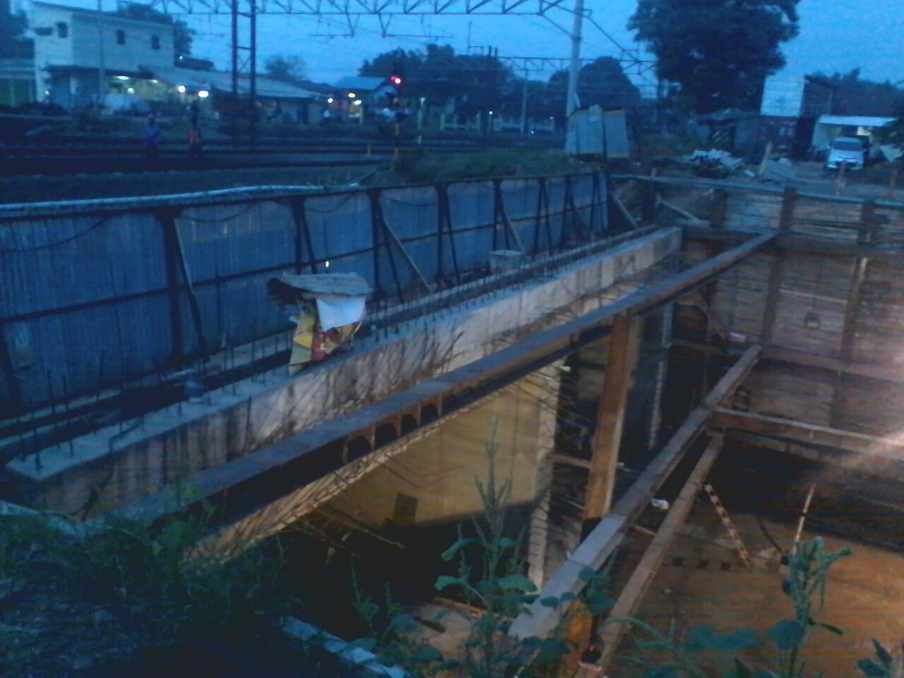 Ini Penampakan Underpass Stasiun Tambun Terkini