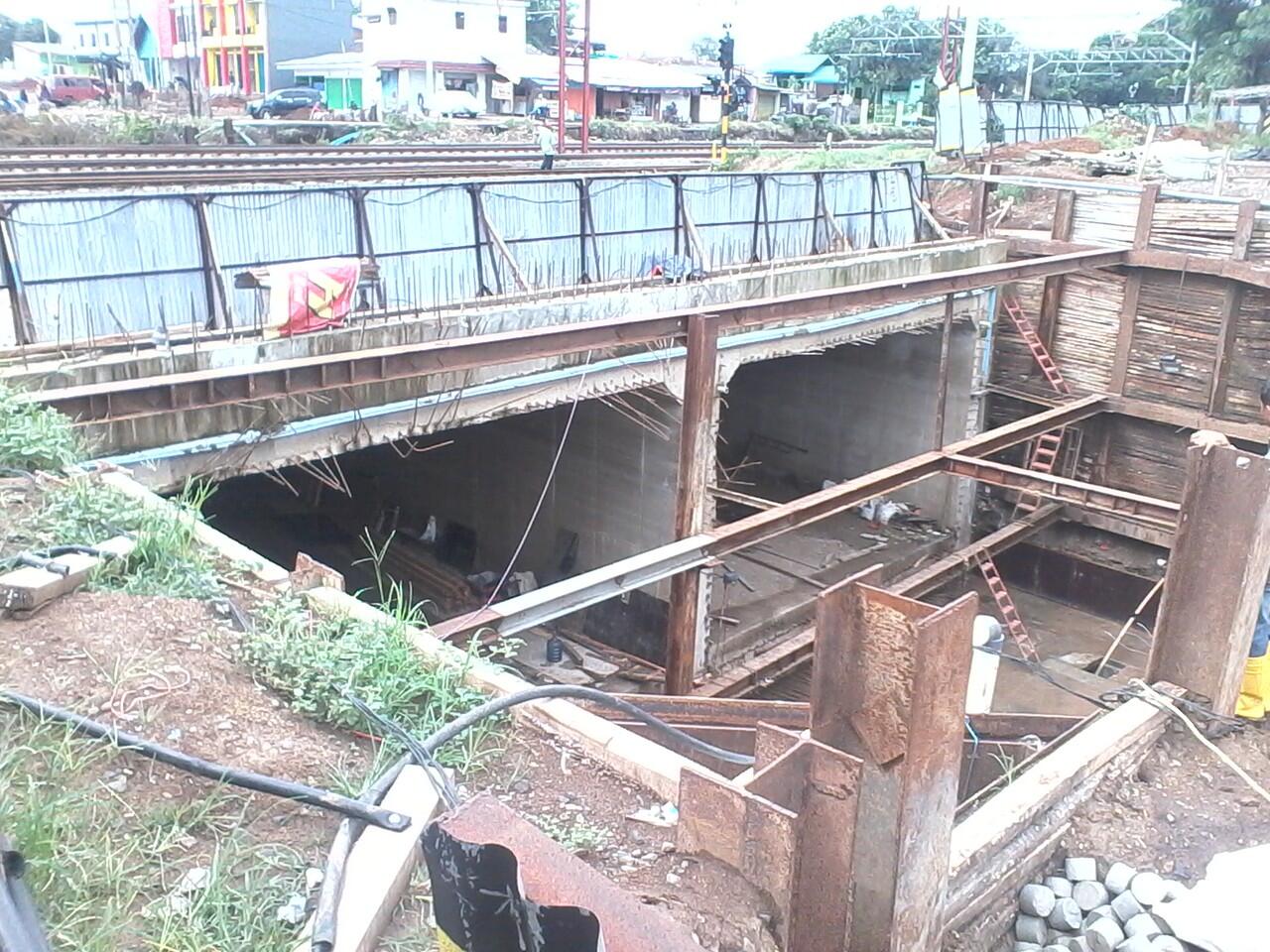 Ini Penampakan Underpass Stasiun Tambun Terkini