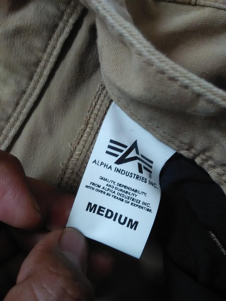 LP KHAKI CARGO ALPHA INDUSTRIES