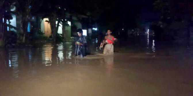 Innalillahi.. Banjir Rendam Jawa Tengah, 24 Tewas, 26 Hilang.....Dimana Mr Presiden