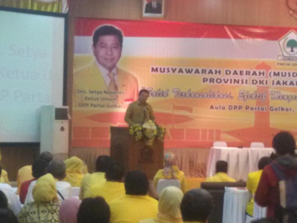 Ahok: Golkar Lihat Saya sudah Berkarya untuk Rakyat