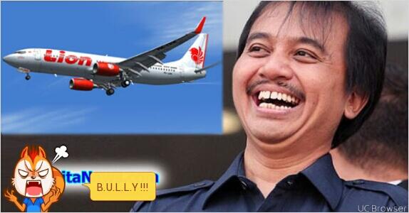 #Malu-Maluin! Roy Suryo Diusir Dari Pesawat Lion Air Ternyata Gara-Gara Ini!