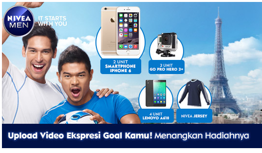 &#91;GIVEAWAY&#93; Kontes Video Ekspresi Goal Nivea Berhadiah 4 Lenovo A610