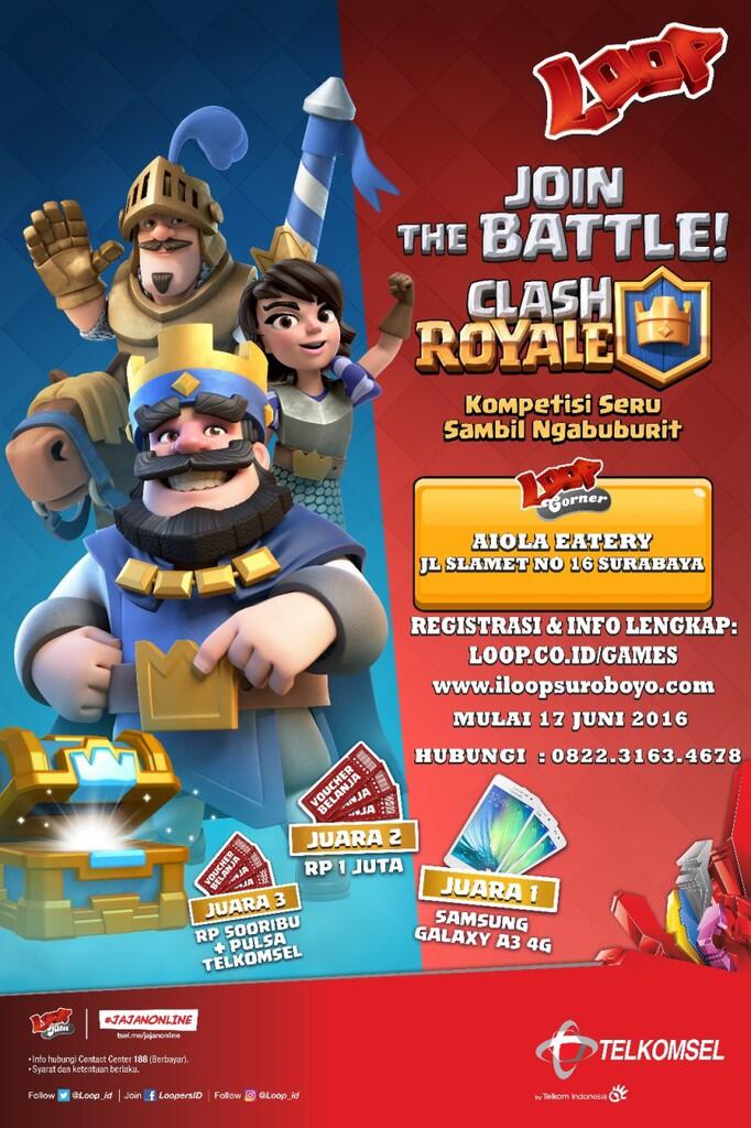 Kompetisi Clash Royale - Surabaya