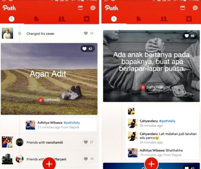 RAHASIA #PathDialy Fitur Baru dari Path !!!  KASKUS